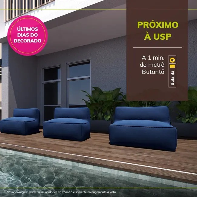 Apartamento com 3 quartos à venda, 85m2 em Butantã, São Paulo - SP - imagem 3 Foto 3 de Apartamento com 3 quartos à venda, 85m2 em Butantã, São Paulo - SP