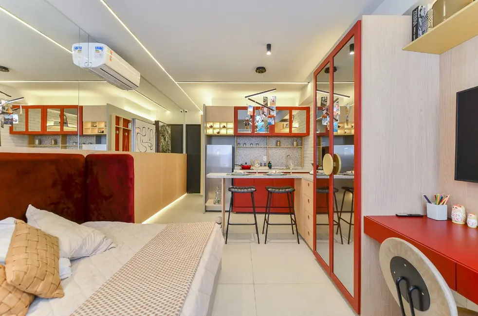 Apartamento com 1 quarto à venda, 36m2 em Campo Belo, São Paulo - SP - imagem 6 Foto 6 de Apartamento com 1 quarto à venda, 36m2 em Campo Belo, São Paulo - SP