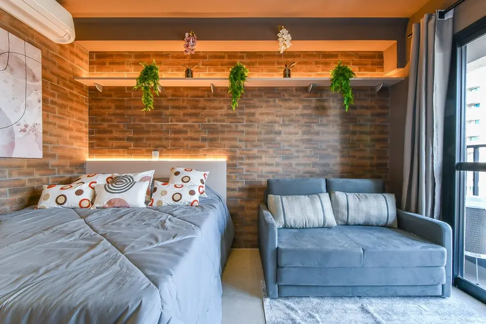 Apartamento com 1 quarto à venda, 24m2 em Moema, São Paulo - SP - imagem 2 Foto 2 de Apartamento com 1 quarto à venda, 24m2 em Moema, São Paulo - SP