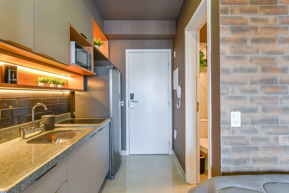 Apartamento com 1 quarto à venda, 24m2 em Moema, São Paulo - SP - imagem 8 Foto 8 de Apartamento com 1 quarto à venda, 24m2 em Moema, São Paulo - SP