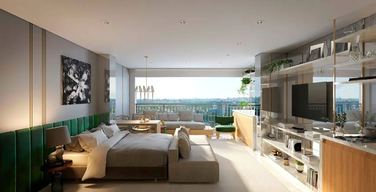 Foto 1 de Apartamento com 1 quarto à venda, 35m2 em Indianópolis, São Paulo - SP