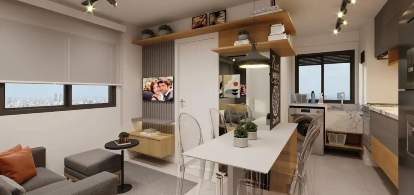 Apartamento com 1 quarto à venda, 26m2 em Barra Funda, São Paulo - SP - imagem 3 Foto 3 de Apartamento com 1 quarto à venda, 26m2 em Barra Funda, São Paulo - SP