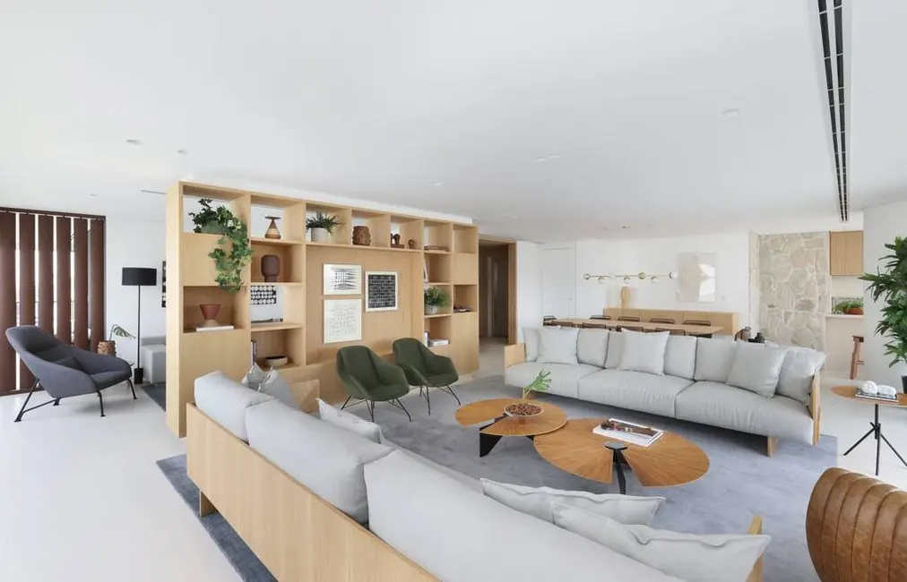 Apartamento com 4 quartos à venda, 252m2 em Vila Nova Conceição, São Paulo - SP - imagem 8 Foto 8 de Apartamento com 4 quartos à venda, 252m2 em Vila Nova Conceição, São Paulo - SP