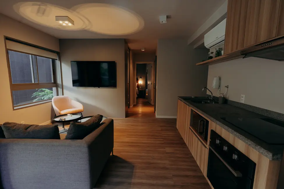 Kitnet com 1 quarto à venda, 25m2 em Vila Madalena, São Paulo - SP - imagem 5 Foto 5 de Kitnet com 1 quarto à venda, 25m2 em Vila Madalena, São Paulo - SP