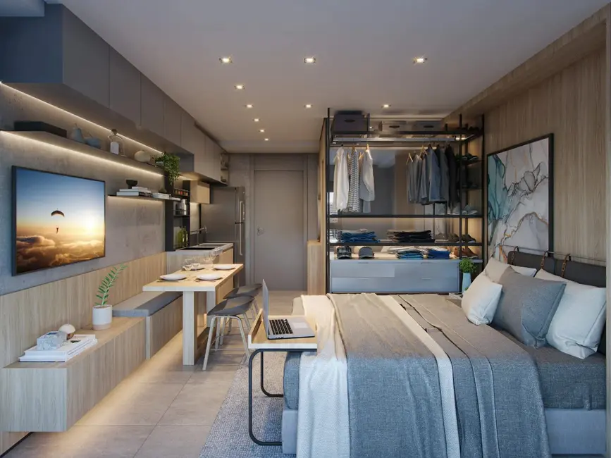 Foto 1 de Apartamento com 1 quarto à venda, 19m2 em Vila Dom Pedro I, São Paulo - SP