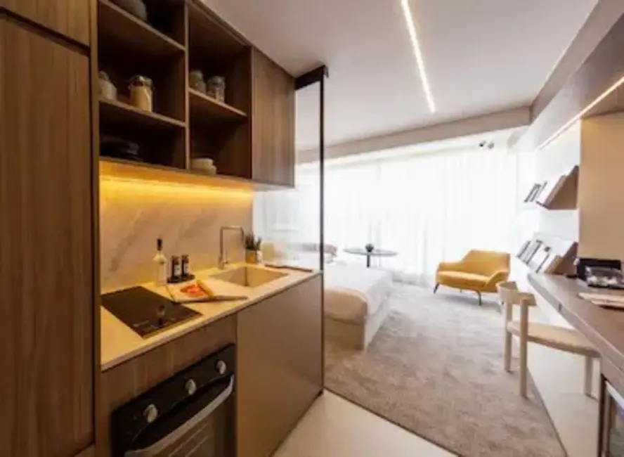 Foto 4 de Apartamento com 1 quarto à venda, 28m2 em Jardim das Acácias, São Paulo - SP