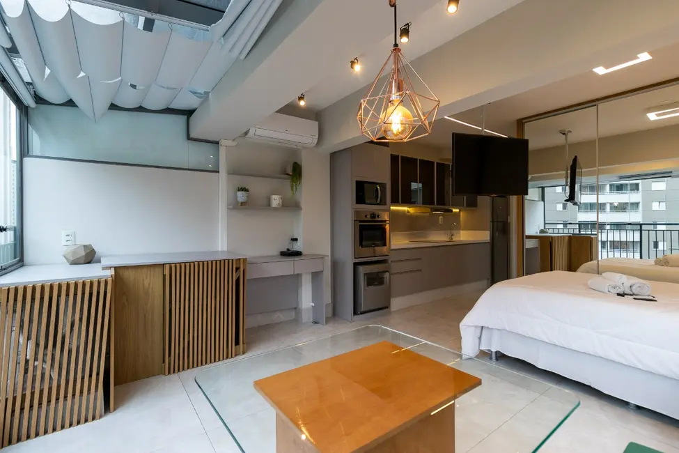 Apartamento com 1 quarto à venda, 32m2 em Indianópolis, São Paulo - SP - imagem 3 Foto 3 de Apartamento com 1 quarto à venda, 32m2 em Indianópolis, São Paulo - SP