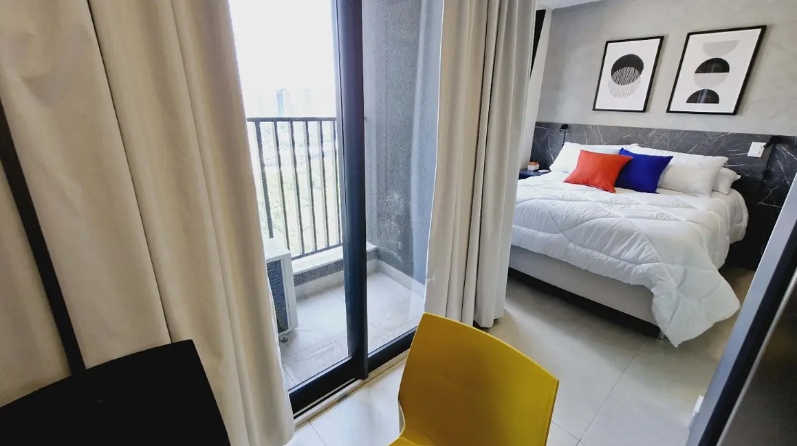 Apartamento com 1 quarto à venda, 23m2 em Brooklin Paulista, São Paulo - SP - imagem 4 Foto 4 de Apartamento com 1 quarto à venda, 23m2 em Brooklin Paulista, São Paulo - SP