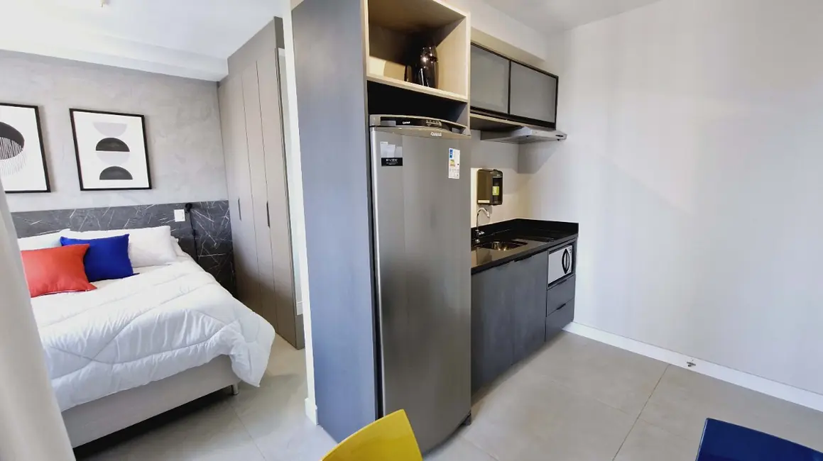 Apartamento com 1 quarto à venda, 23m2 em Brooklin Paulista, São Paulo - SP - imagem 3 Foto 3 de Apartamento com 1 quarto à venda, 23m2 em Brooklin Paulista, São Paulo - SP