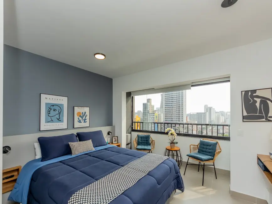 Apartamento com 1 quarto à venda, 25m2 em Pinheiros, São Paulo - SP - imagem 3 Foto 3 de Apartamento com 1 quarto à venda, 25m2 em Pinheiros, São Paulo - SP