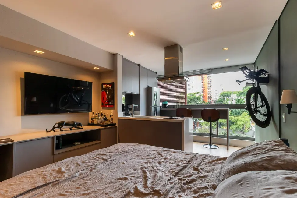 Foto 5 de Apartamento com 1 quarto à venda, 33m2 em Mirandópolis, São Paulo - SP