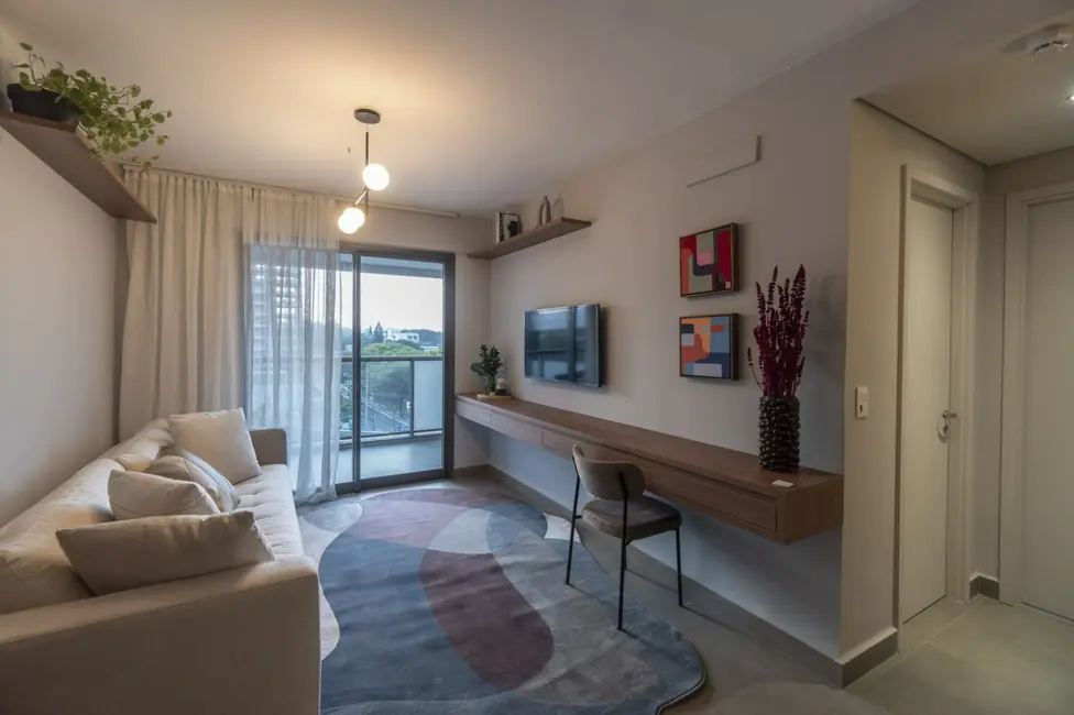 Apartamento com 1 quarto à venda, 45m2 em Moema, São Paulo - SP - imagem 3 Foto 3 de Apartamento com 1 quarto à venda, 45m2 em Moema, São Paulo - SP