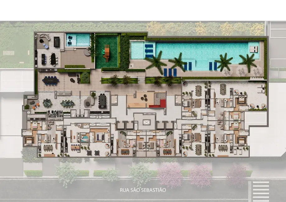 Foto 3 de Apartamento com 1 quarto à venda, 46m2 em Santo Amaro, São Paulo - SP