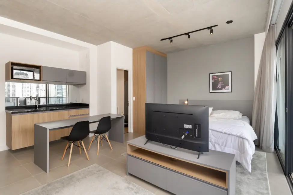 Apartamento com 1 quarto à venda, 46m2 em Vila Olímpia, São Paulo - SP - imagem 5 Foto 5 de Apartamento com 1 quarto à venda, 46m2 em Vila Olímpia, São Paulo - SP