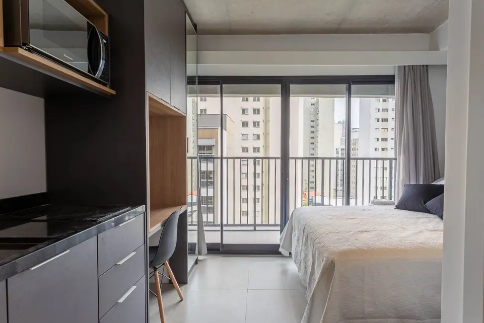 Apartamento com 1 quarto à venda, 18m2 em Bela Vista, São Paulo - SP - imagem 4 Foto 4 de Apartamento com 1 quarto à venda, 18m2 em Bela Vista, São Paulo - SP