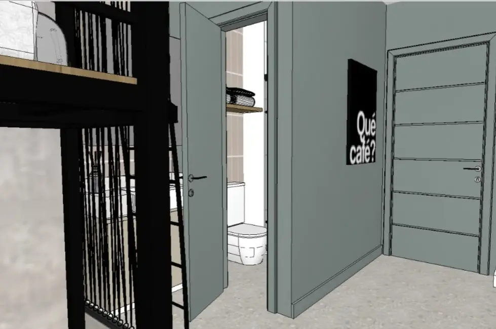 Apartamento à venda, 21m2 em Chácara Santo Antônio (Zona Sul), São Paulo - SP - imagem 3 Foto 3 de Apartamento à venda, 21m2 em Chácara Santo Antônio (Zona Sul), São Paulo - SP