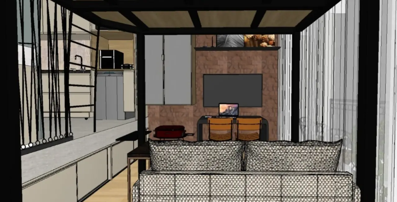 Apartamento à venda, 21m2 em Chácara Santo Antônio (Zona Sul), São Paulo - SP - imagem 7 Foto 7 de Apartamento à venda, 21m2 em Chácara Santo Antônio (Zona Sul), São Paulo - SP