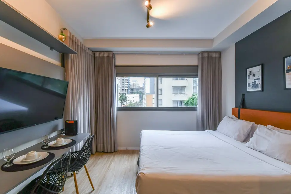 Foto 3 de Loft / Flat com 1 quarto à venda em Pinheiros, São Paulo - SP