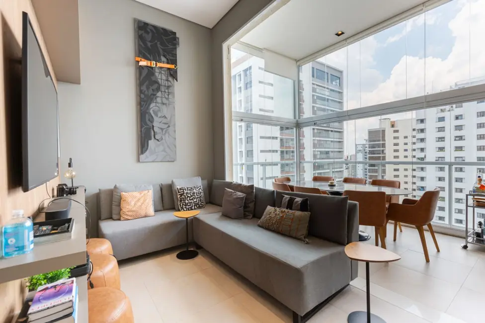 Foto 1 de Apartamento com 1 quarto à venda, 43m2 em Santo Amaro, São Paulo - SP