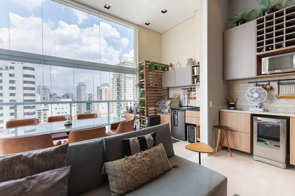 Foto 2 de Apartamento com 1 quarto à venda, 43m2 em Santo Amaro, São Paulo - SP