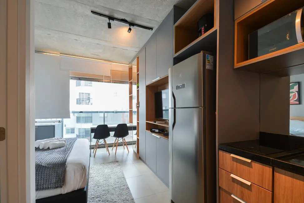 Apartamento com 1 quarto à venda, 21m2 em Jardim Paulista, São Paulo - SP - imagem 4 Foto 4 de Apartamento com 1 quarto à venda, 21m2 em Jardim Paulista, São Paulo - SP