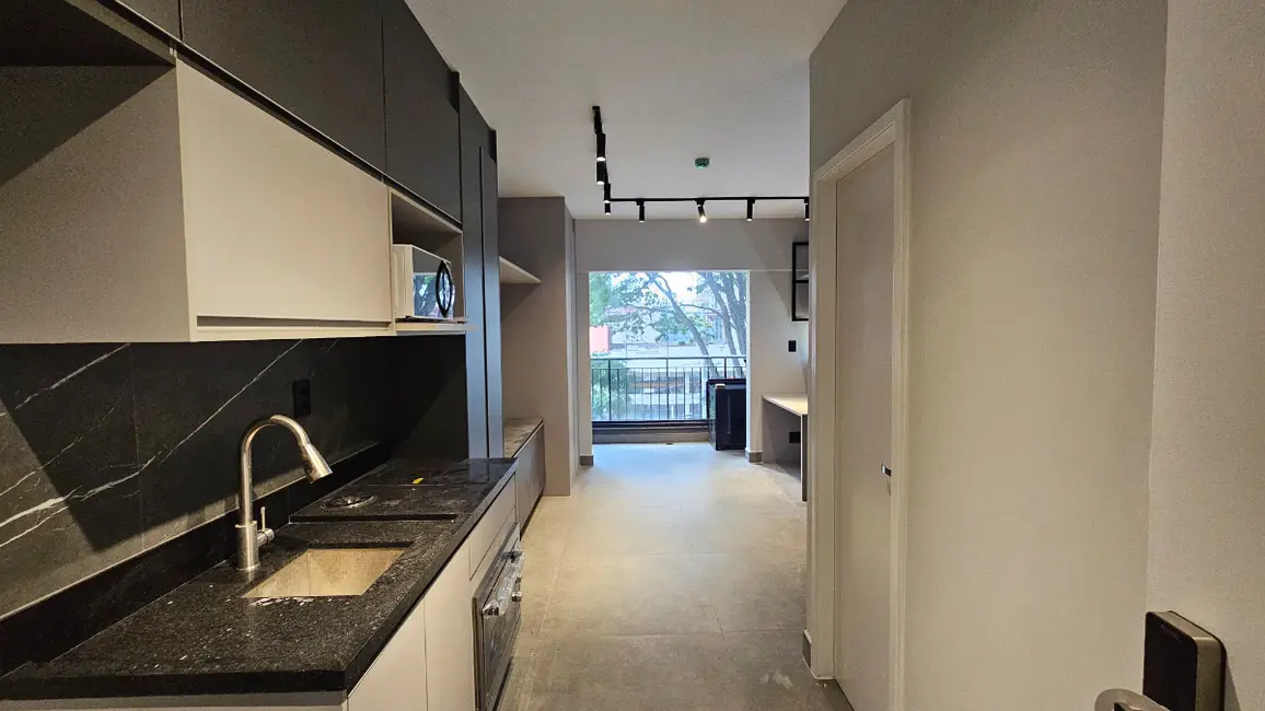 Apartamento com 1 quarto à venda, 25m2 em Campo Belo, São Paulo - SP - imagem 2 Foto 2 de Apartamento com 1 quarto à venda, 25m2 em Campo Belo, São Paulo - SP