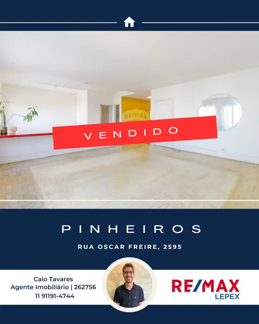 Foto 2 de Apartamento com 2 quartos à venda, 111m2 em Pinheiros, São Paulo - SP