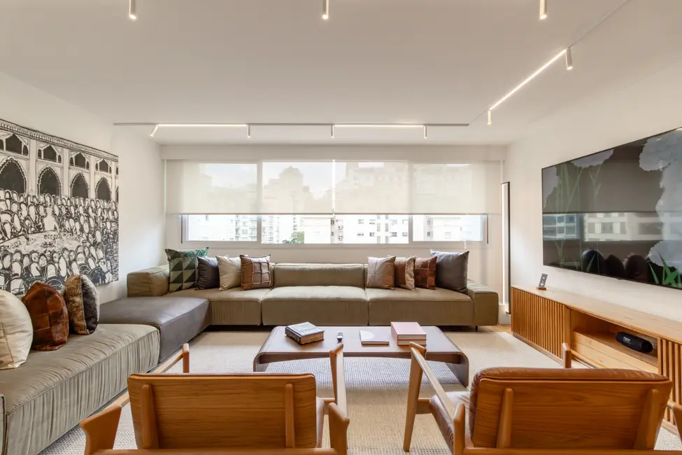 Apartamento com 3 quartos à venda, 128m2 em Higienópolis, São Paulo - SP - imagem 8 Foto 8 de Apartamento com 3 quartos à venda, 128m2 em Higienópolis, São Paulo - SP