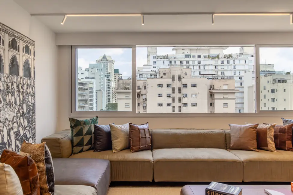 Apartamento com 3 quartos à venda, 128m2 em Higienópolis, São Paulo - SP - imagem 6 Foto 6 de Apartamento com 3 quartos à venda, 128m2 em Higienópolis, São Paulo - SP