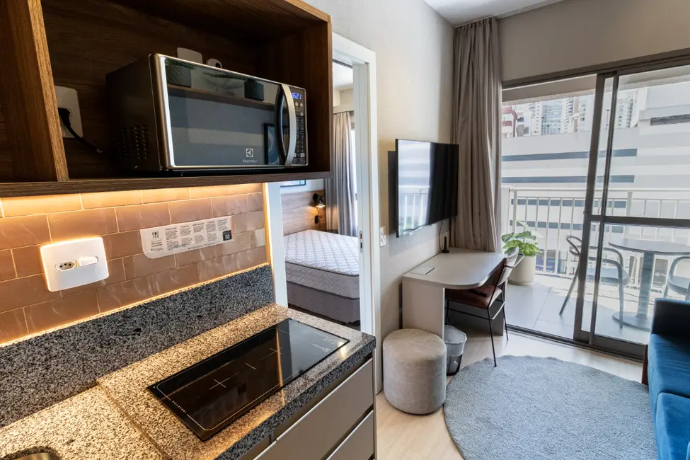 Apartamento com 1 quarto à venda, 26m2 em Vila Nova Conceição, São Paulo - SP - imagem 4 Foto 4 de Apartamento com 1 quarto à venda, 26m2 em Vila Nova Conceição, São Paulo - SP