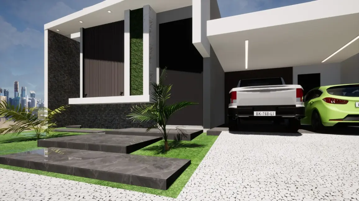 Foto 1 de Casa de Condomínio com 3 quartos à venda, 219m2 em Jardim Monterrey, Jaboticabal - SP