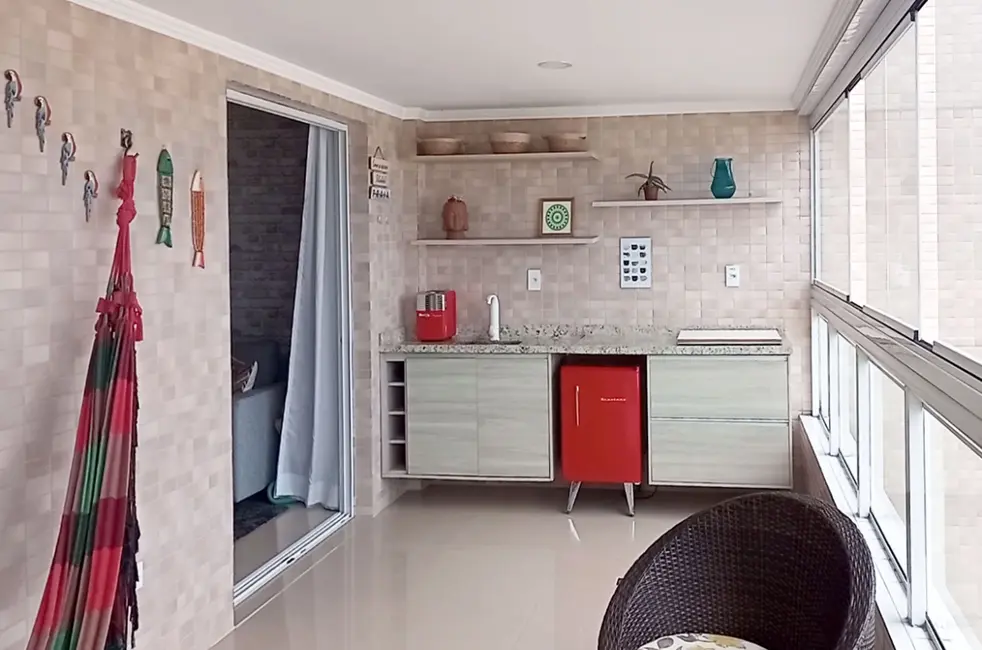 Foto 8 de Apartamento com 2 quartos à venda, 95m2 em Aviação, Praia Grande - SP