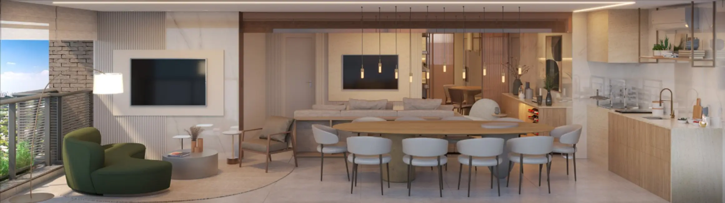 Apartamento com 3 quartos à venda, 152m2 em Mooca, São Paulo - SP - imagem 5 Foto 5 de Apartamento com 3 quartos à venda, 152m2 em Mooca, São Paulo - SP