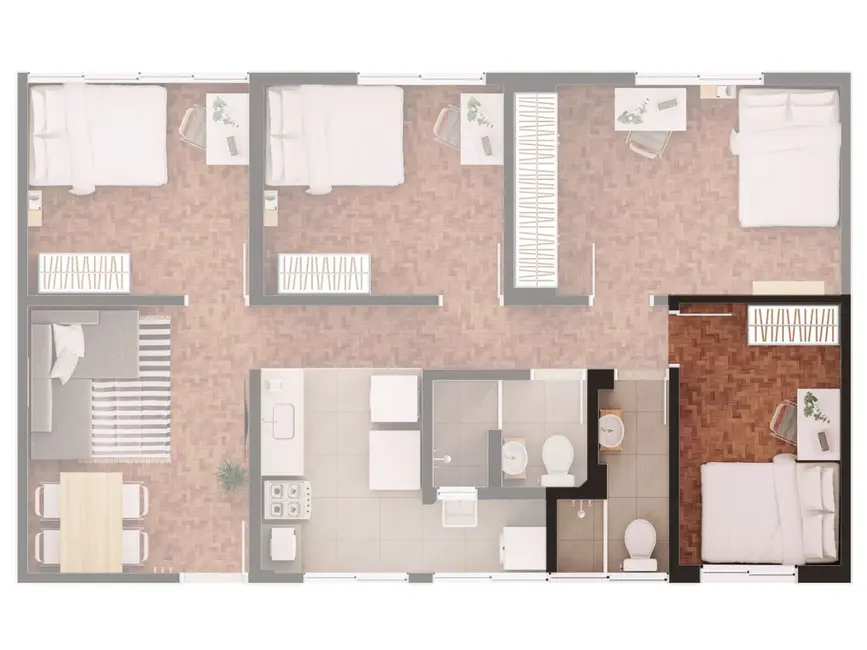 Foto 6 de Apartamento com 4 quartos à venda, 110m2 em Bela Vista, São Paulo - SP