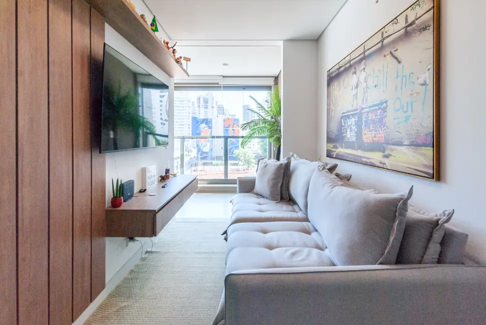 Foto 2 de Apartamento com 2 quartos à venda, 56m2 em Vila Nova Conceição, São Paulo - SP