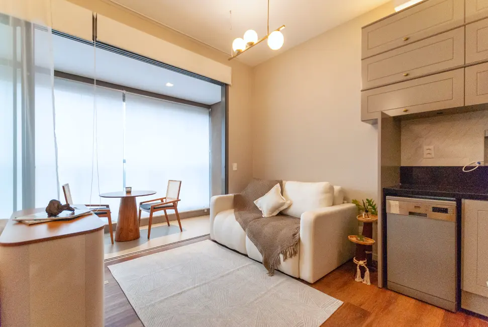 Apartamento com 1 quarto à venda, 33m2 em Vila Nova Conceição, São Paulo - SP - imagem 2 Foto 2 de Apartamento com 1 quarto à venda, 33m2 em Vila Nova Conceição, São Paulo - SP