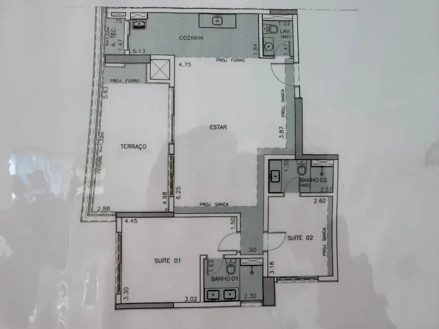 Apartamento com 2 quartos à venda, 97m2 em São Paulo - SP - imagem 4 Foto 4 de Apartamento com 2 quartos à venda, 97m2 em São Paulo - SP