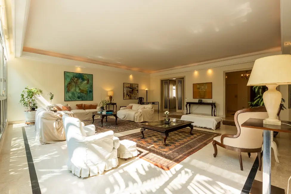 Apartamento com 5 quartos à venda, 446m2 em Higienópolis, São Paulo - SP - imagem 9 Foto 9 de Apartamento com 5 quartos à venda, 446m2 em Higienópolis, São Paulo - SP