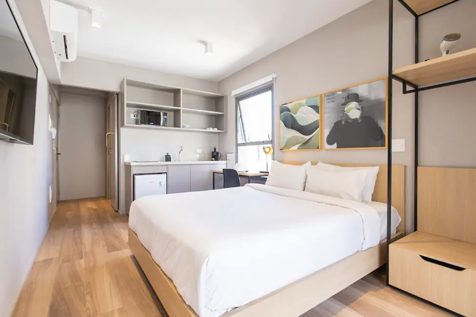 Apartamento com 1 quarto à venda, 22m2 em Cerqueira César, São Paulo - SP - imagem 2 Foto 2 de Apartamento com 1 quarto à venda, 22m2 em Cerqueira César, São Paulo - SP