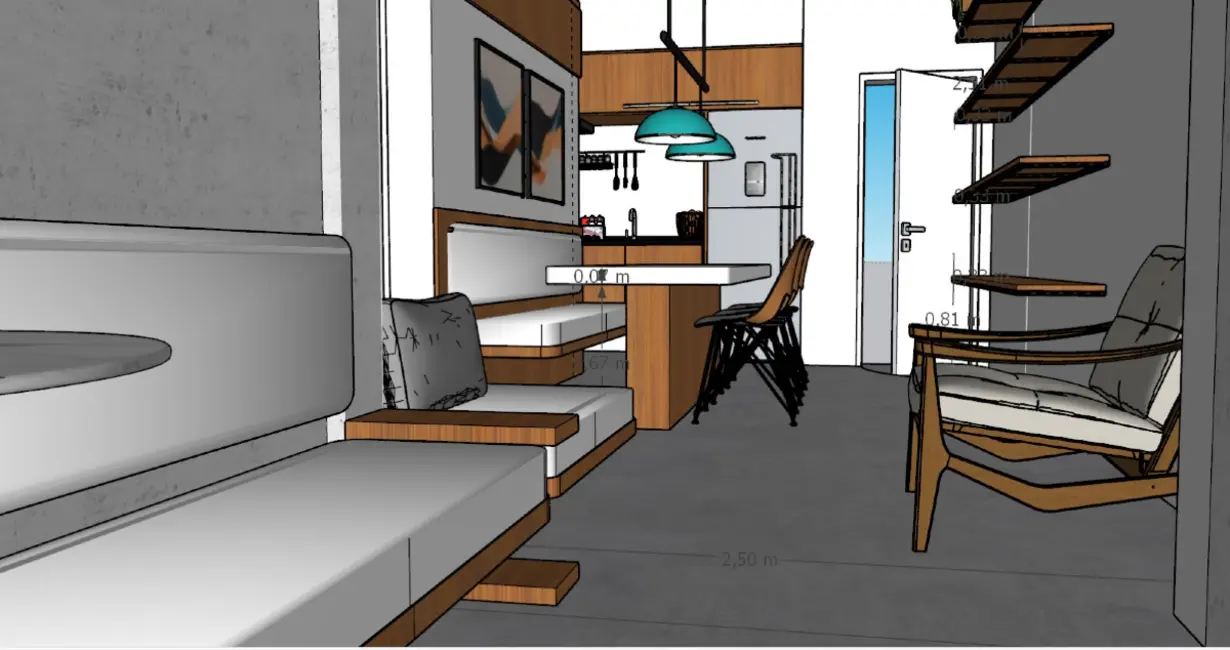 Foto 4 de Apartamento com 2 quartos para alugar, 62m2 em São Paulo - SP