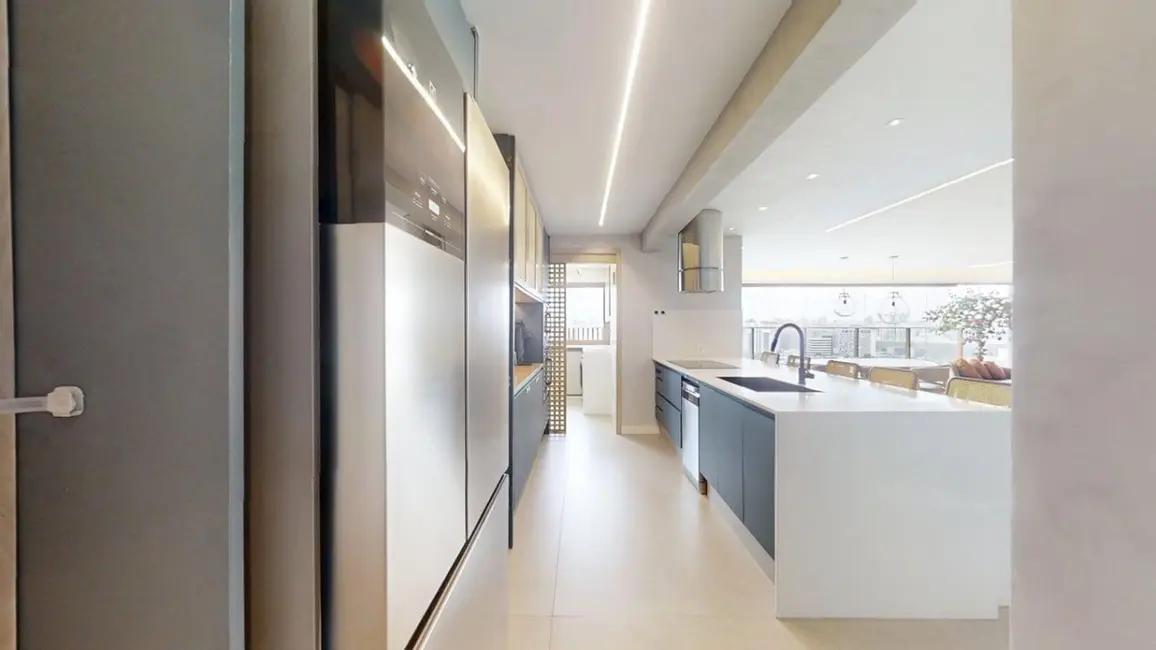 Apartamento com 3 quartos à venda, 142m2 em Campo Belo, São Paulo - SP - imagem 8 Foto 8 de Apartamento com 3 quartos à venda, 142m2 em Campo Belo, São Paulo - SP