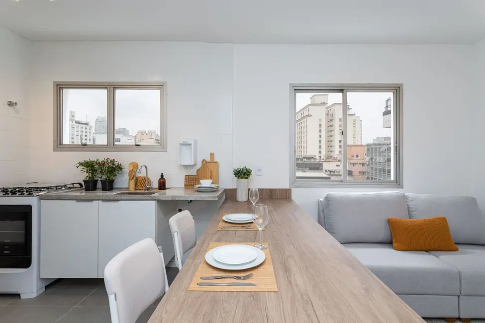 Foto 2 de Apartamento com 1 quarto à venda, 32m2 em Consolação, São Paulo - SP