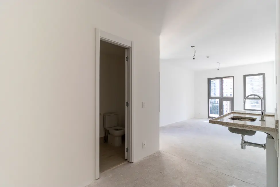 Foto 4 de Apartamento com 1 quarto à venda, 32m2 em Santo Amaro, São Paulo - SP