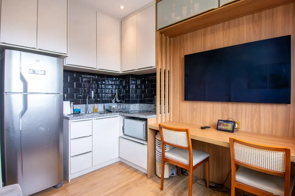 Apartamento com 1 quarto à venda, 27m2 em Chácara Santo Antônio (Zona Sul), São Paulo - SP - imagem 2 Foto 2 de Apartamento com 1 quarto à venda, 27m2 em Chácara Santo Antônio (Zona Sul), São Paulo - SP