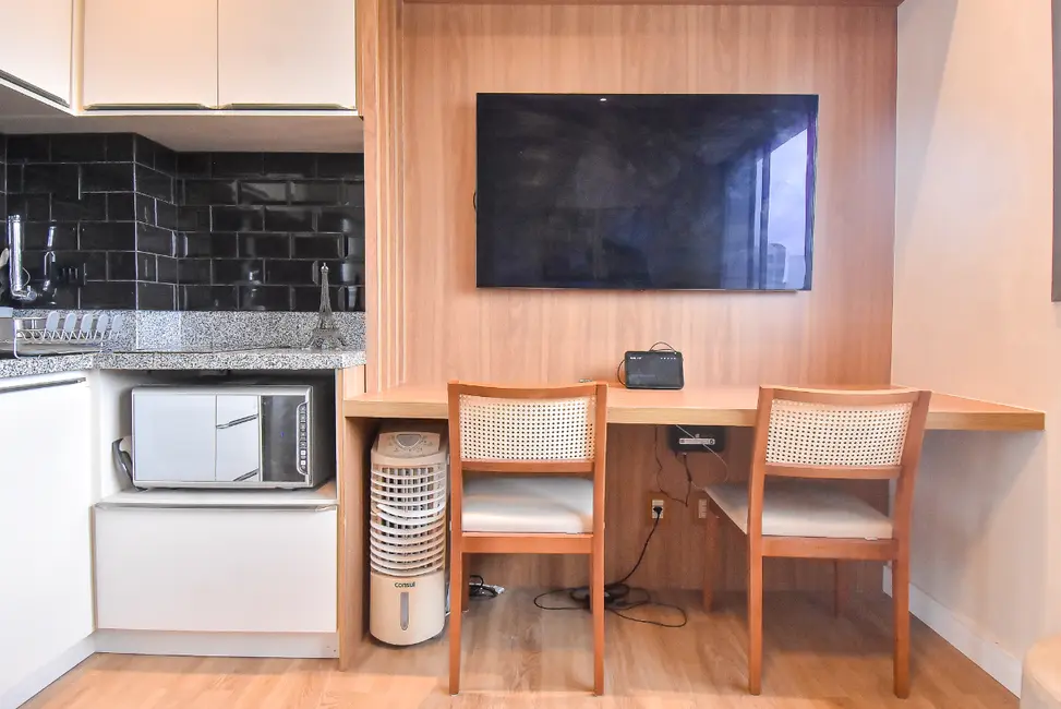 Apartamento com 1 quarto à venda, 27m2 em Chácara Santo Antônio (Zona Sul), São Paulo - SP - imagem 3 Foto 3 de Apartamento com 1 quarto à venda, 27m2 em Chácara Santo Antônio (Zona Sul), São Paulo - SP