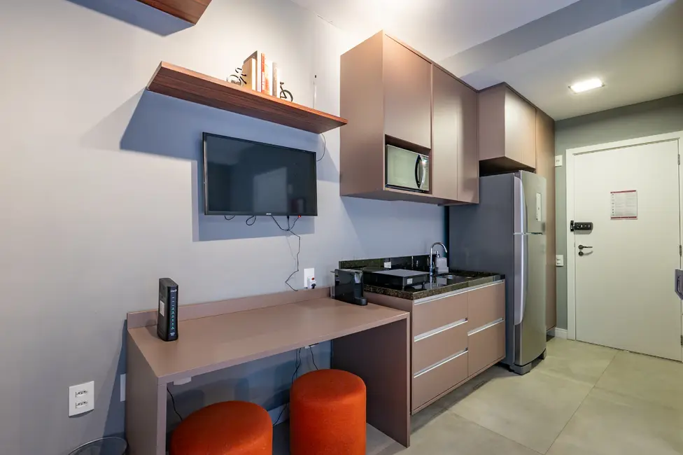 Apartamento com 1 quarto à venda, 25m2 em Moema, São Paulo - SP - imagem 4 Foto 4 de Apartamento com 1 quarto à venda, 25m2 em Moema, São Paulo - SP