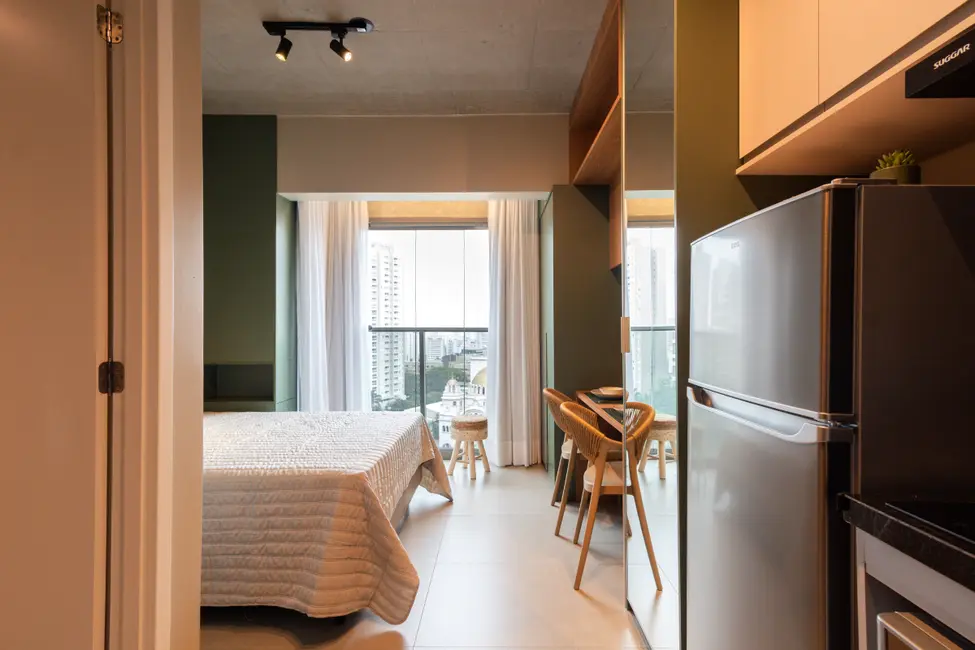 Foto 2 de Apartamento com 1 quarto para alugar, 22m2 em Paraíso, São Paulo - SP