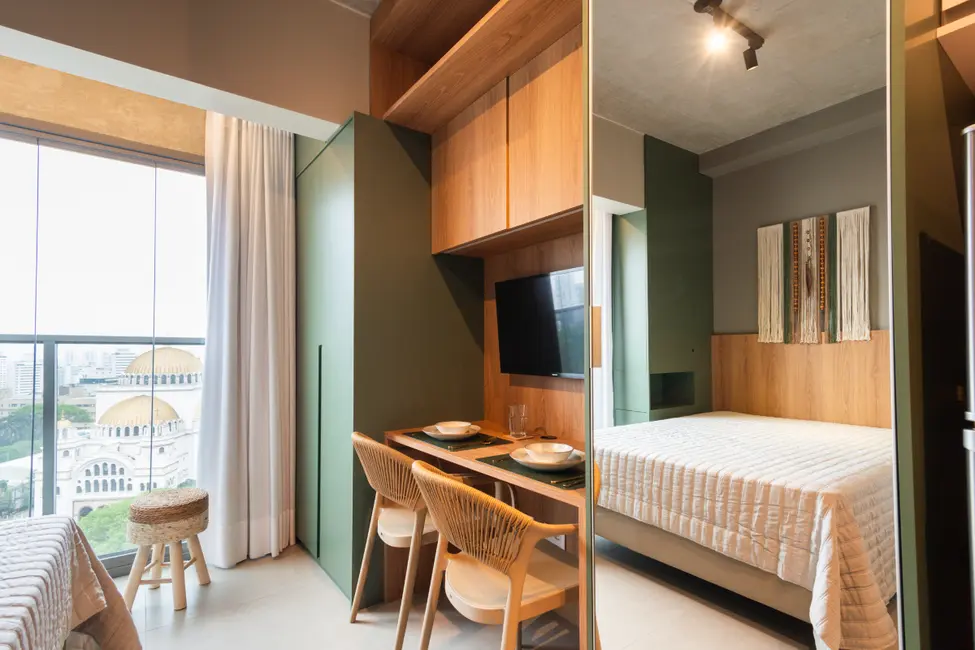 Foto 6 de Apartamento com 1 quarto para alugar, 22m2 em Paraíso, São Paulo - SP