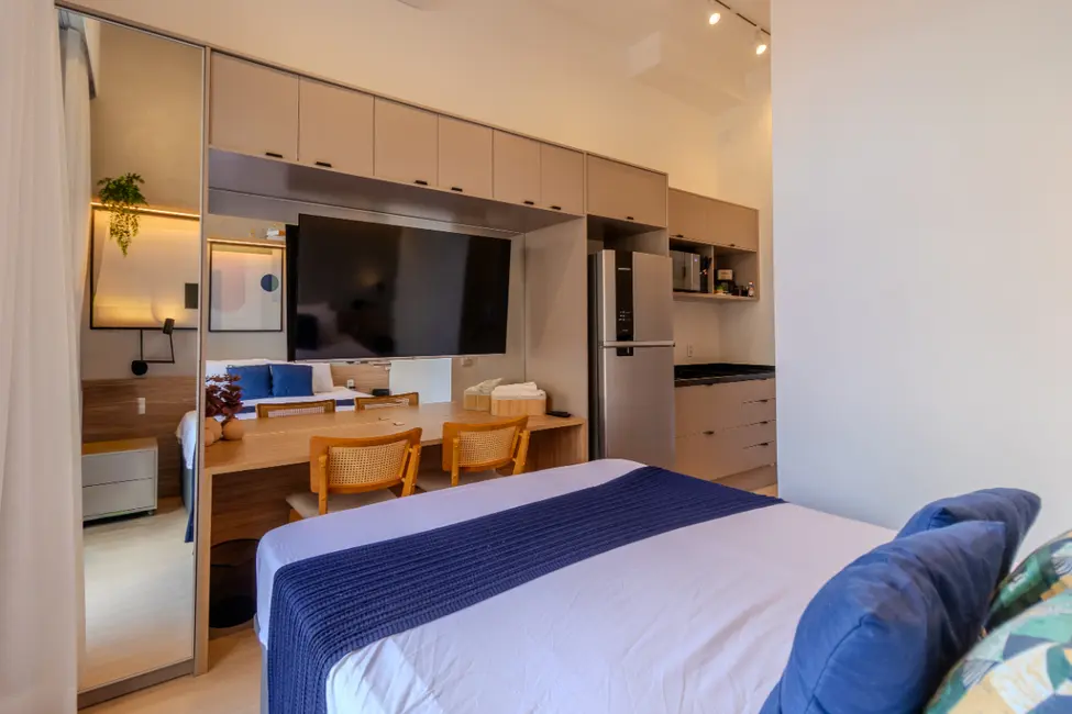 Apartamento com 1 quarto à venda, 25m2 em Santo Amaro, São Paulo - SP - imagem 3 Foto 3 de Apartamento com 1 quarto à venda, 25m2 em Santo Amaro, São Paulo - SP