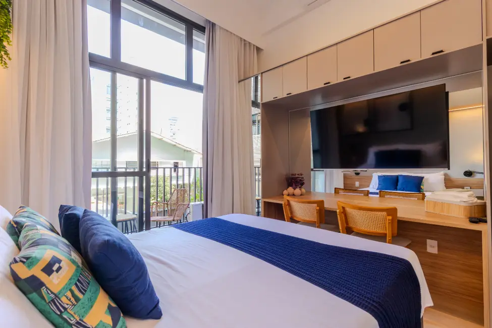 Apartamento com 1 quarto à venda, 25m2 em Santo Amaro, São Paulo - SP - imagem 2 Foto 2 de Apartamento com 1 quarto à venda, 25m2 em Santo Amaro, São Paulo - SP